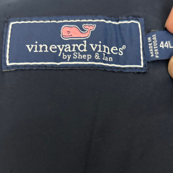 Vineyard Vines by Shep & Ian Boathouse Performance Wool Navy Blazer Size 44L - Picture 12 of 15